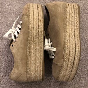 Miu Miu wedge espadrilles